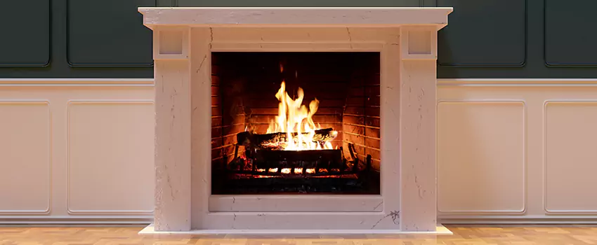 Decorative Electric Fireplace Installation in West Allis, Wisconsin