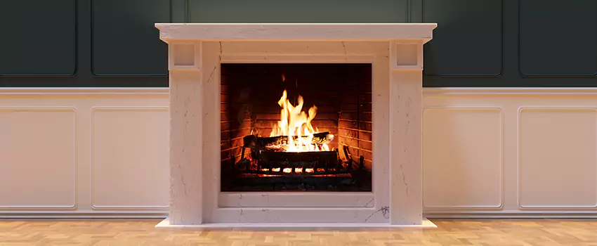 Open Flame Wood-Burning Fireplace Installation Services in West Allis, Wisconsin