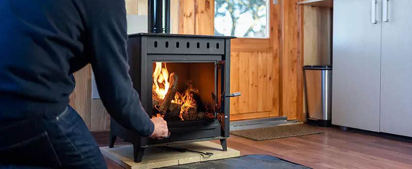 Open Hearth Wood Fireplace Installation in West Allis, WI
