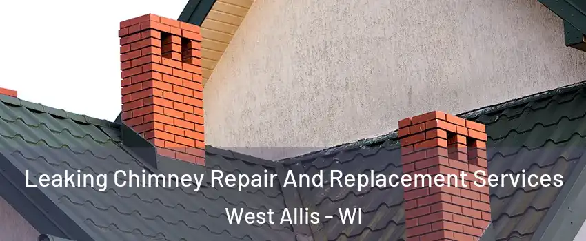  Leaking Chimney Repair And Replacement Services West Allis - WI