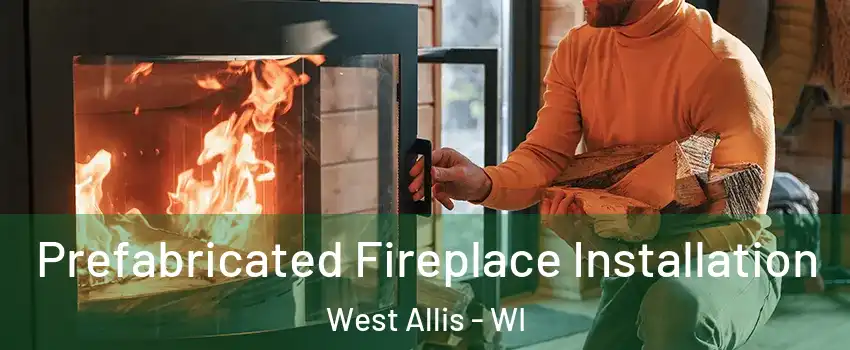  Prefabricated Fireplace Installation West Allis - WI
